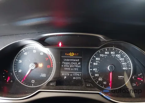 2013 Audi A4 2.0T Premium z USA, uszkodzony, nr VIN WAUFFAFL8DN051106